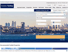 Tablet Screenshot of estatesturkey.com